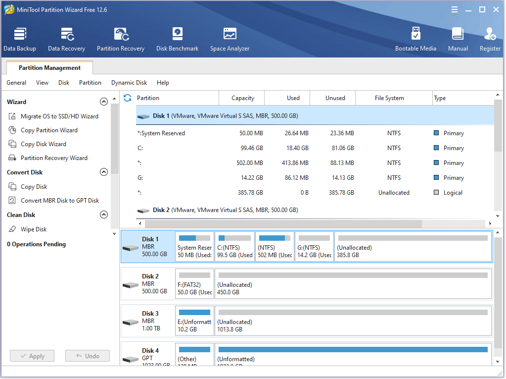 MiniTool Partition Wizard