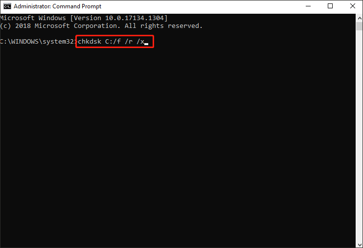 type commands