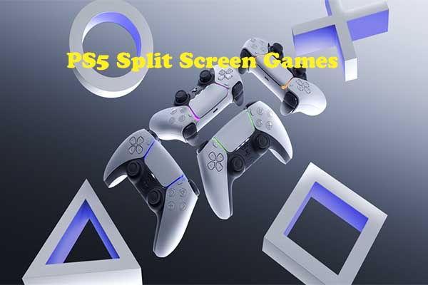 PS5 split screen games