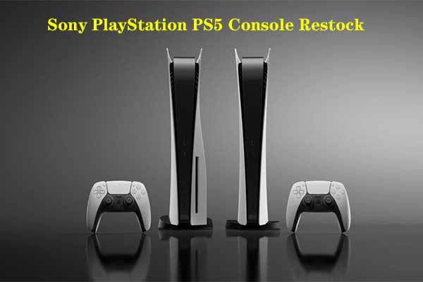 Sony PlayStation PS5 console restock