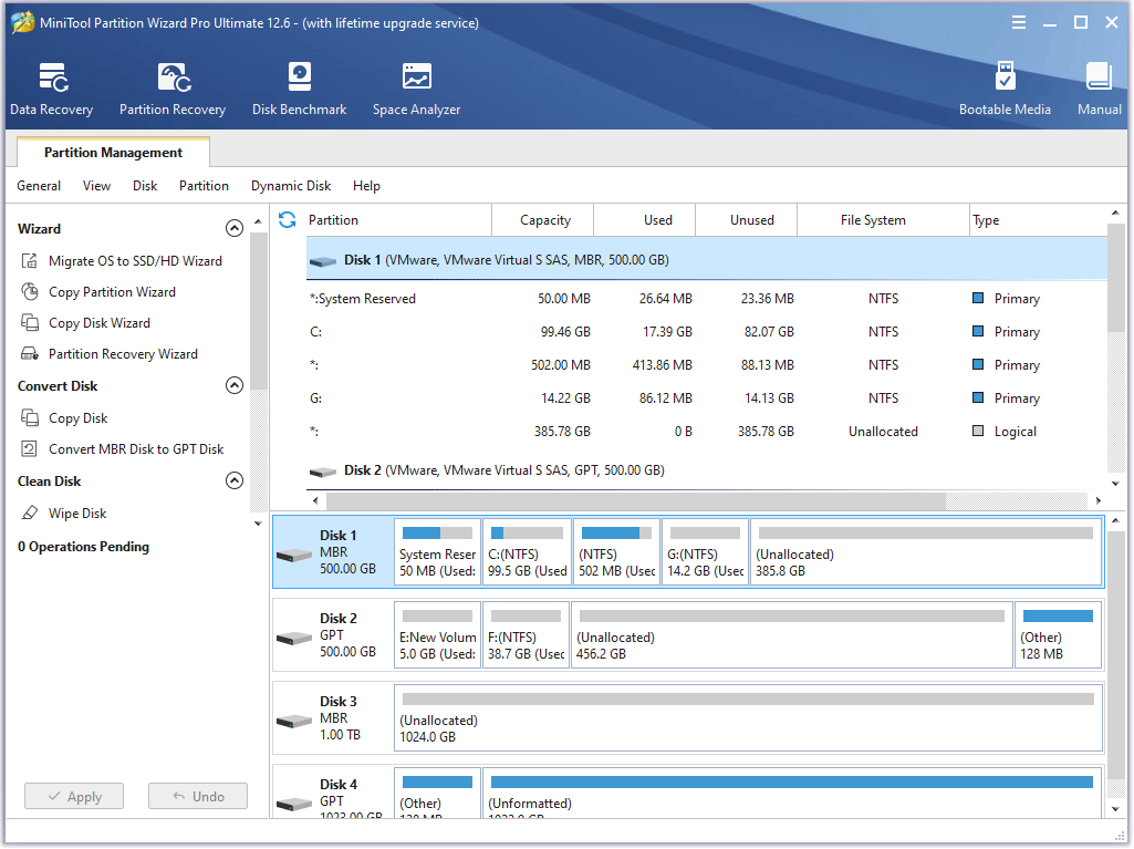 MiniTool Partition Wizard