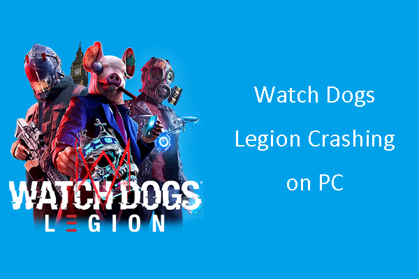 Watch Dogs Legion crashing
