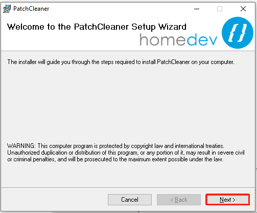 install PatchCleaner