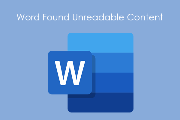 word found unreadable content in word document