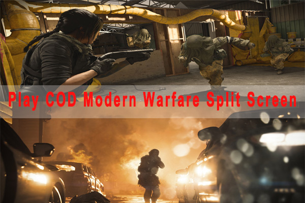 Call of Duty Modern Warfare split screen