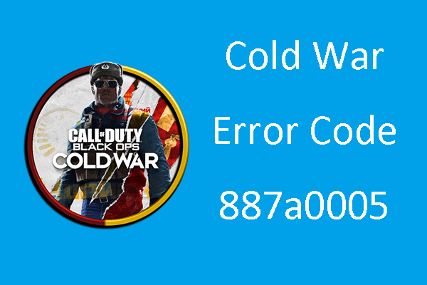 Cold War error code 887a0005