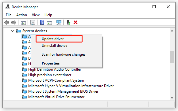 update device driver