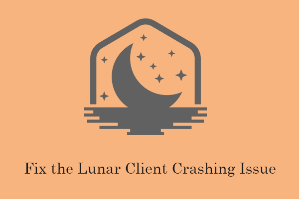 Lunar Client crashing