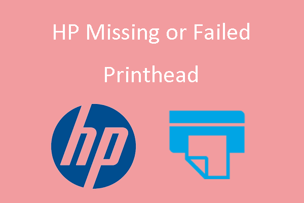 missing or failed printhead