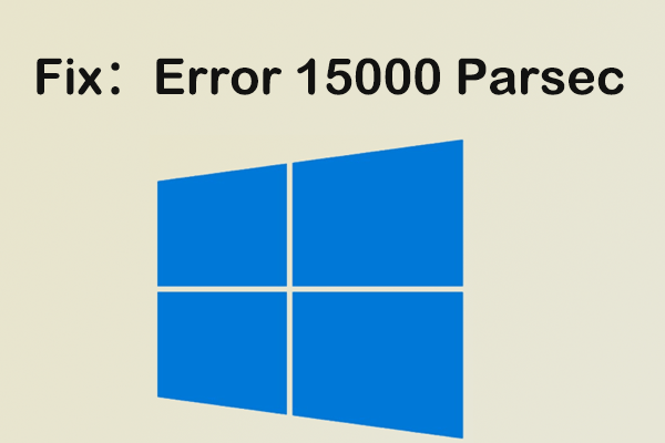 Parsec error 15000