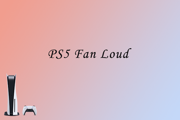 PS5 fan noise