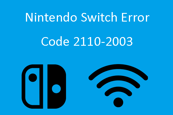 Switch error code 2110-2003