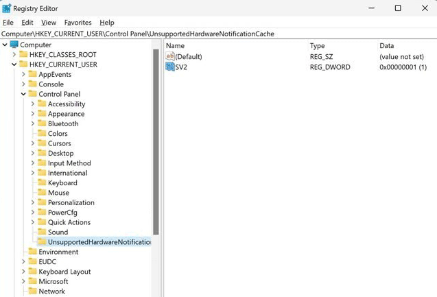 remove System Requirements Not Met watermark