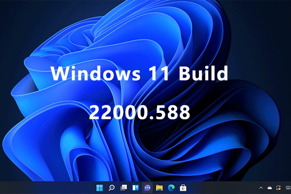 Windows 11 Build 22000.588