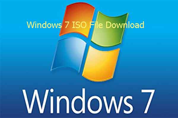 Windows 7 ISO file download