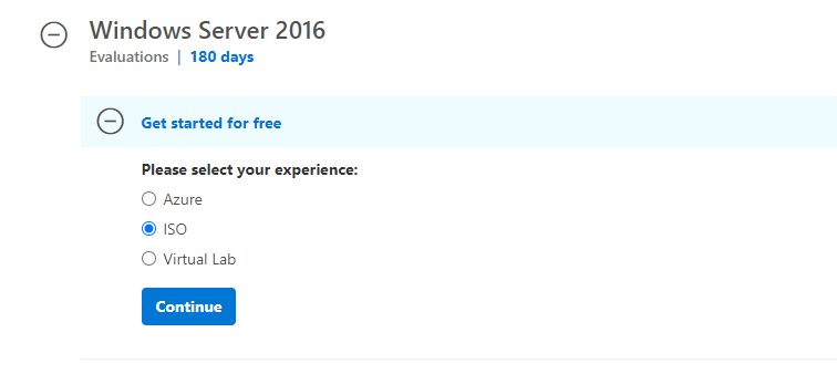 download Windows Server 2016