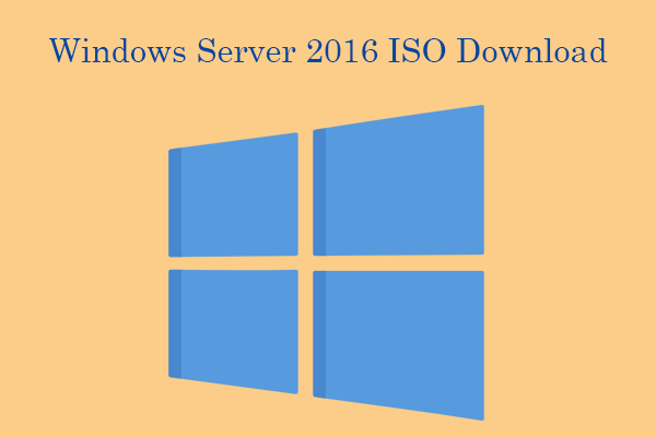 Windows Server 2016 ISO