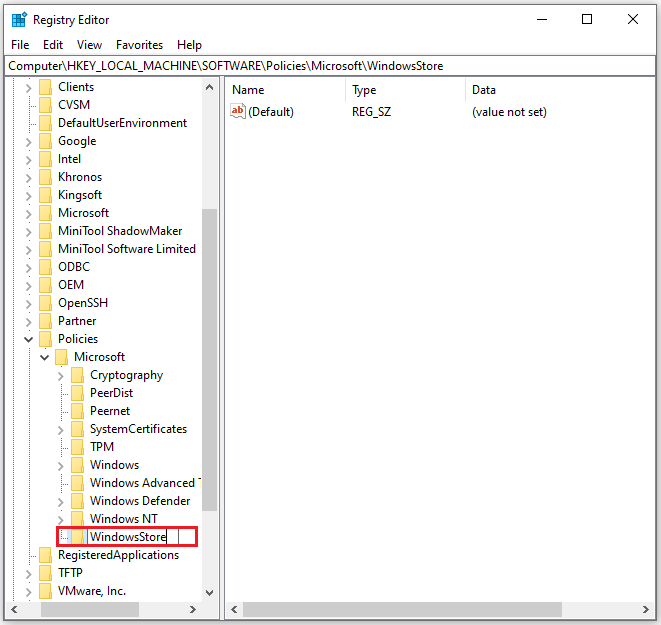 rename the Key