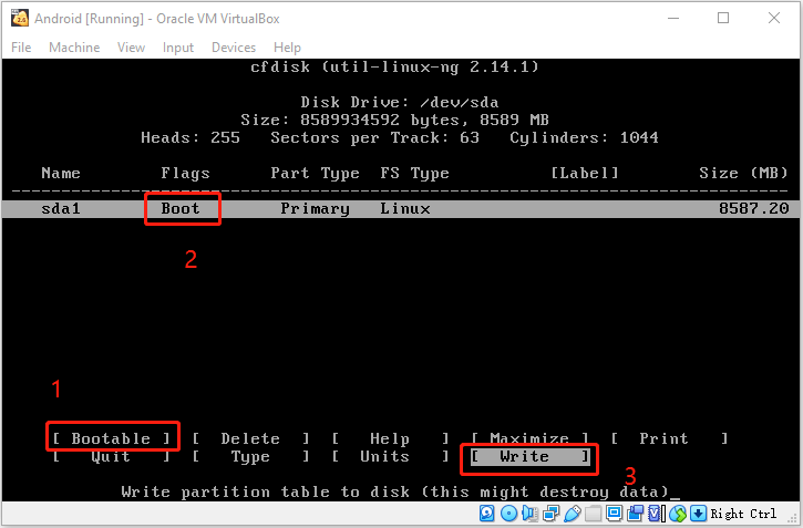 write Android system