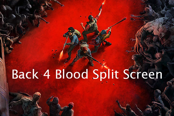 Back 4 Blood split screen