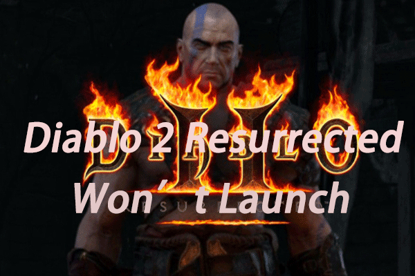 Diablo 2 Resurrected won't launch