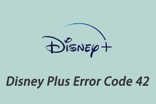 error code 42 Disney Plus
