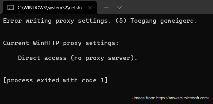 Solved: Error Wring Proxy Settings on Windows 11 (New Update)