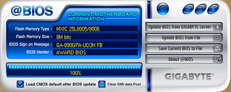GIGABYTE BIOS tool