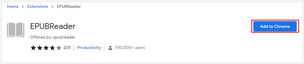 click Add to chrome