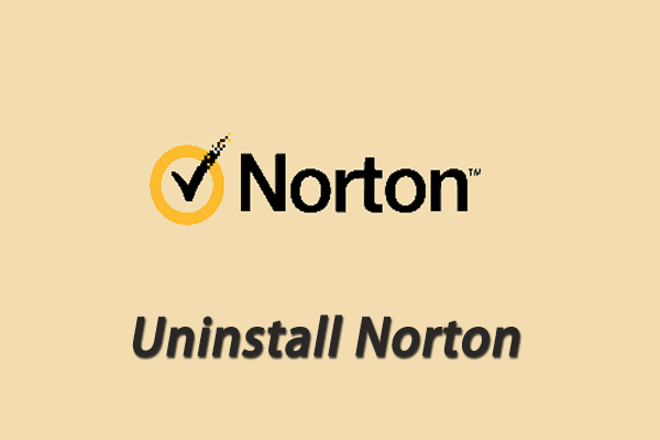 how to uninstall Norton