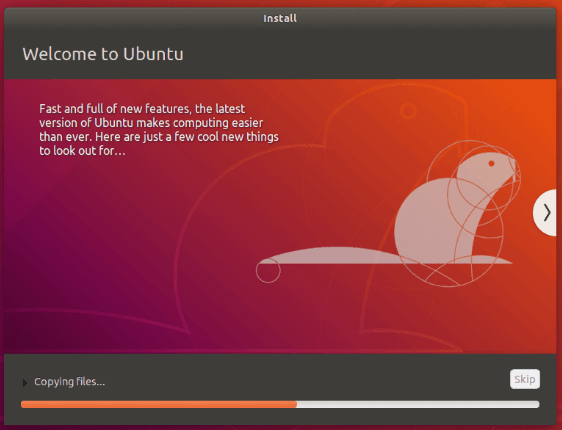 welcome to Ubuntu