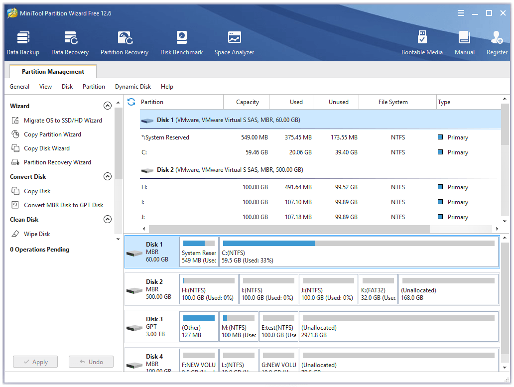 MiniTool Partition Wizard