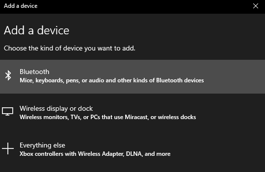 add a device