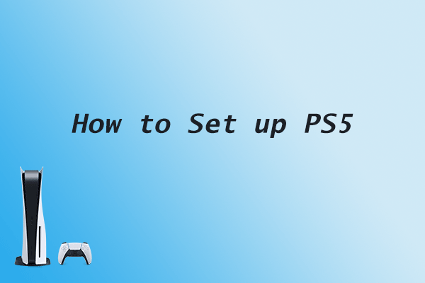 PS5 setup
