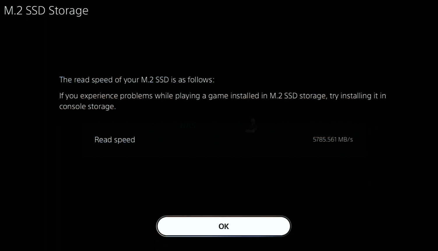 test PS5 SSD speed