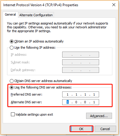 use Cloudflare DNS