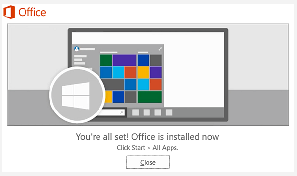 Visio is installed now