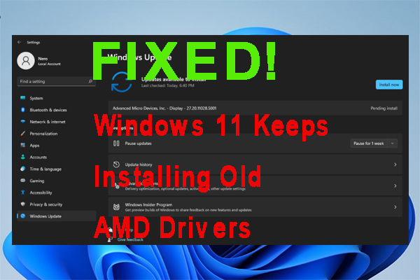 Windows 11 continua a installare vecchi driver AMD? Prova queste correzioni