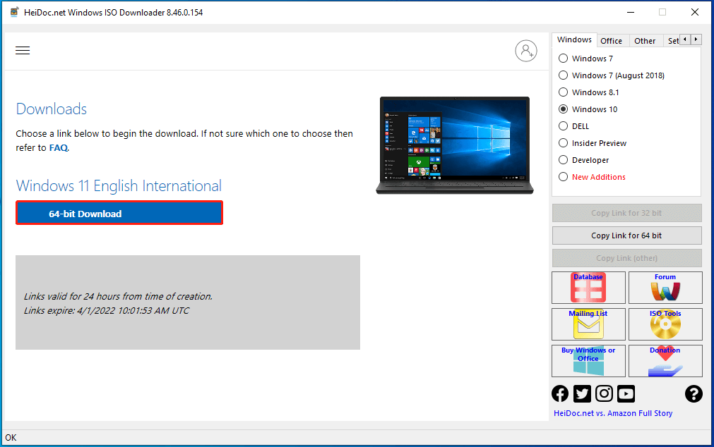 Iso downloader