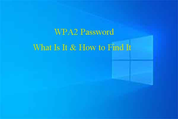 WPA2 password
