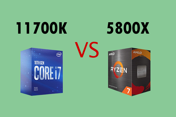 11700K vs 5800X