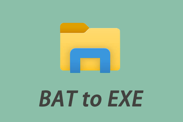 BAT to EXE