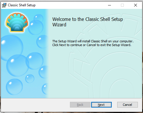 install the latest version of Classic Shell