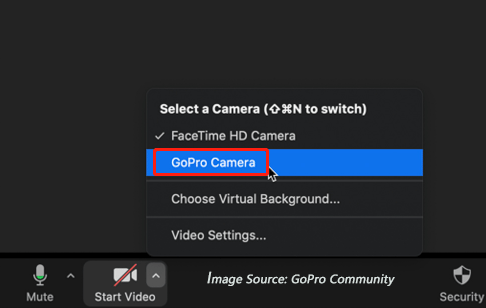 select GoPro Camera