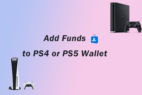 how to add funds to PS4/PS5