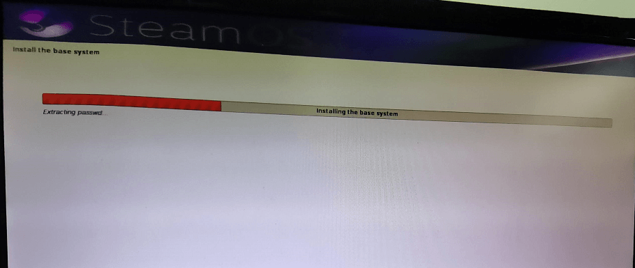 install the base system