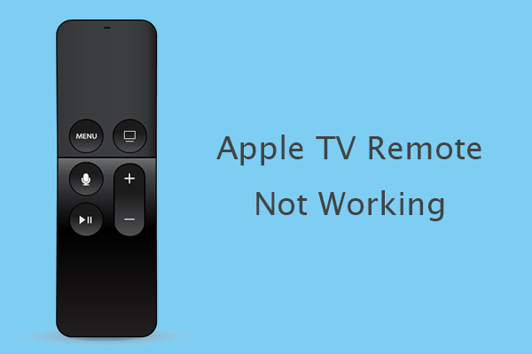 overrasket Begå underslæb ordlyd Apple TV Remote Not Working — Fix It Easily