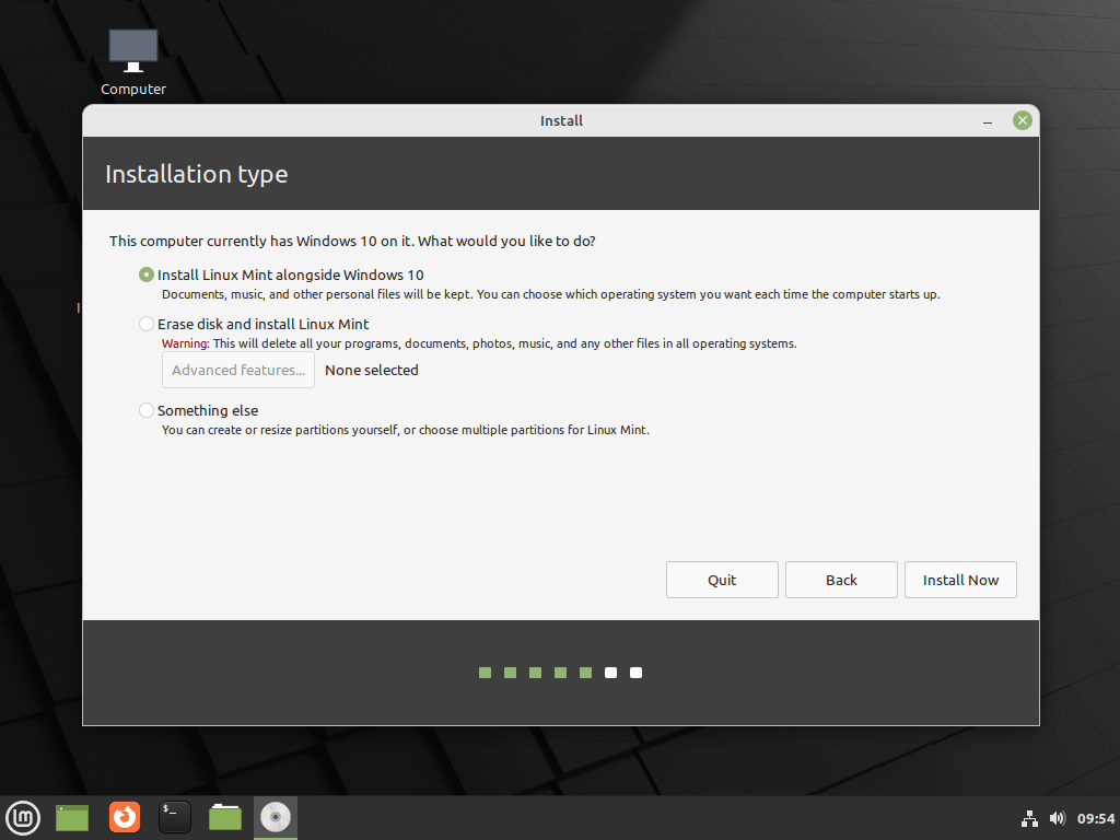 How to Dual Boot Windows 10 and Linux Mint 20.3 [With Pictures