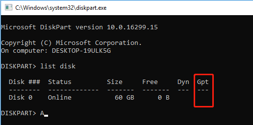 check disk style