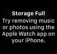 Apple Watch Storage Full How to Free up Space on Apple Watch